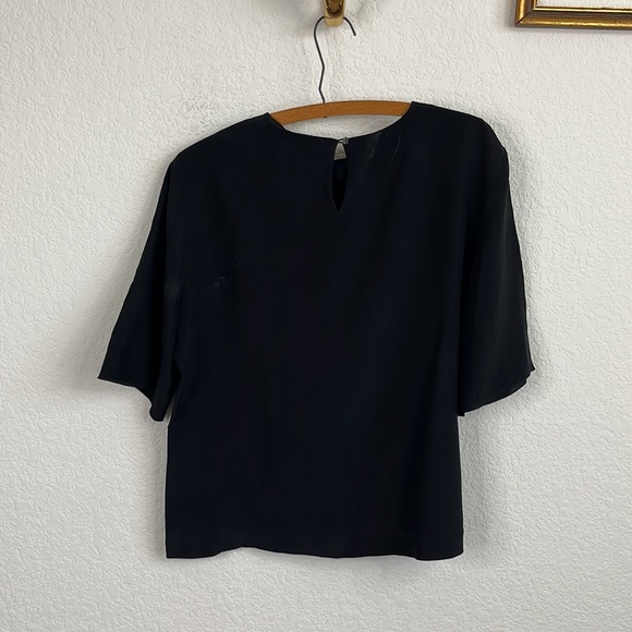 Ralph Lauren Blue Label Silk VTG Blouse - Picture 5 of 7